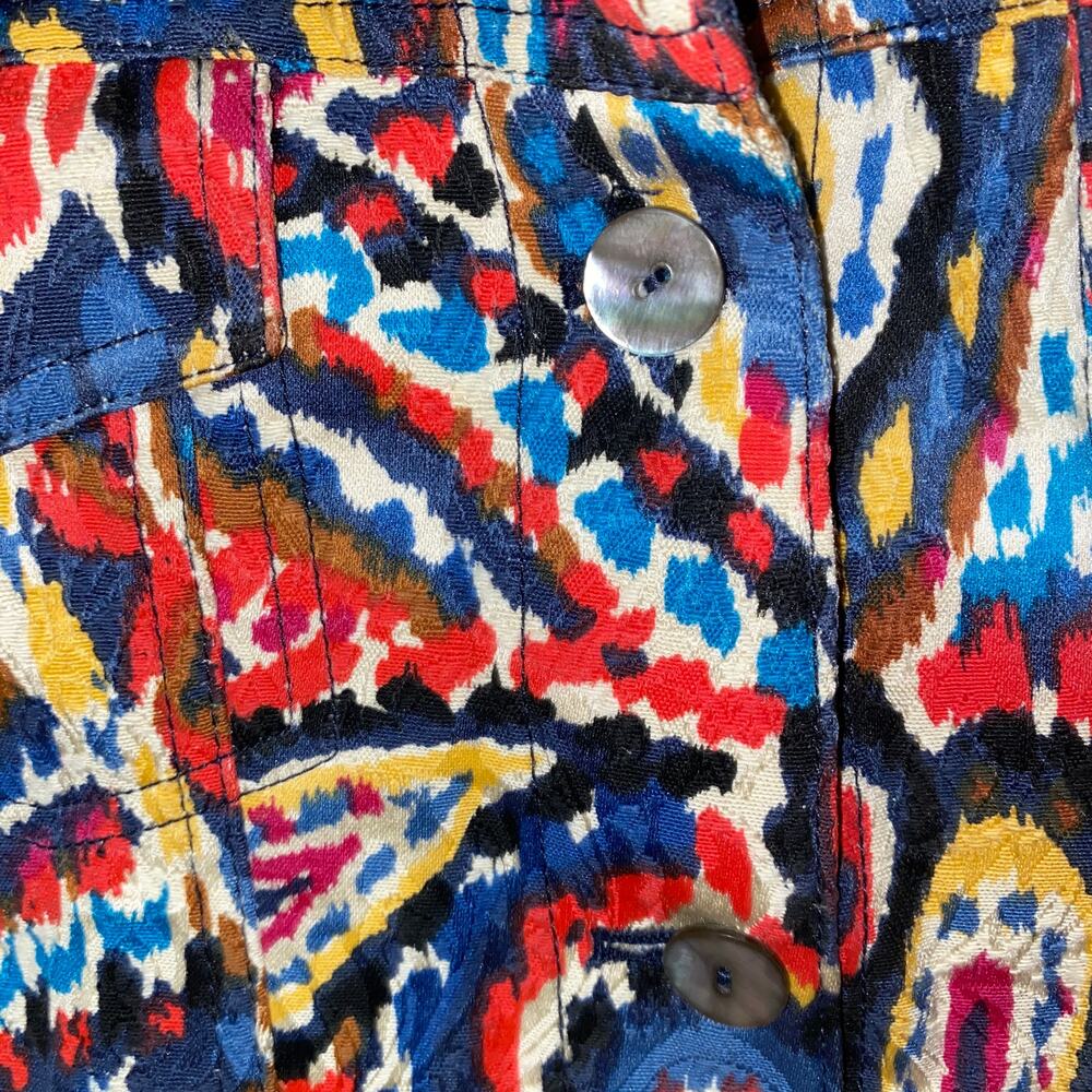 Ruby Rd Abstract Multicolored Lightweight Button … - image 3